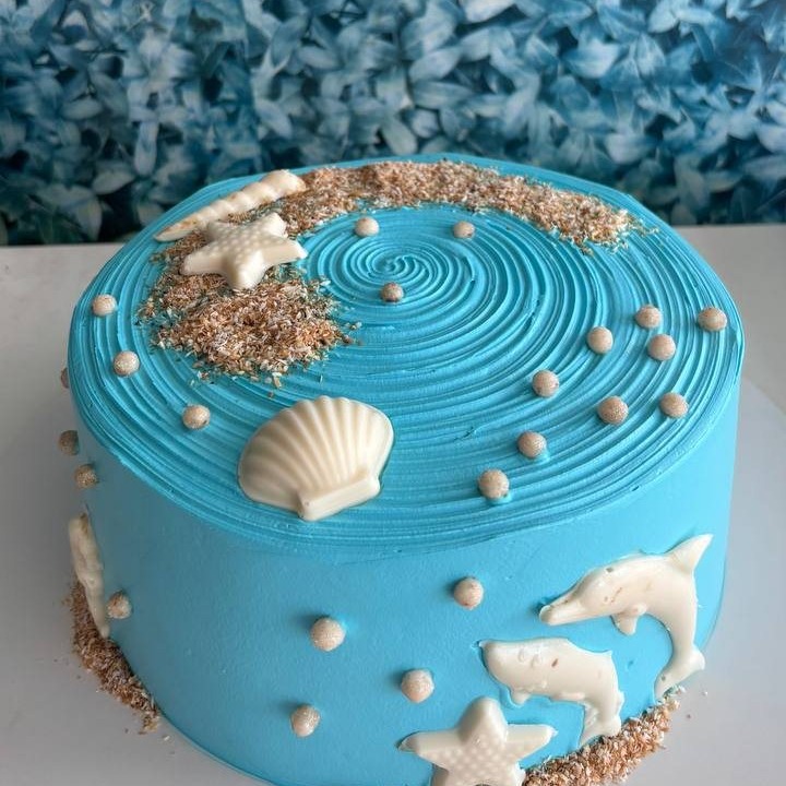 Bolo confeitado da Bolo Conquista